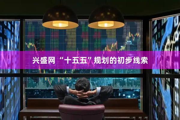 兴盛网 “十五五”规划的初步线索